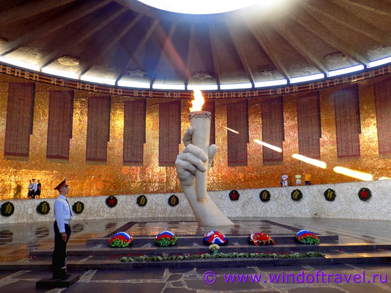 Зал Славы на Мамаевом Кургане в Волгограде